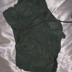 Army green comfy shorts!